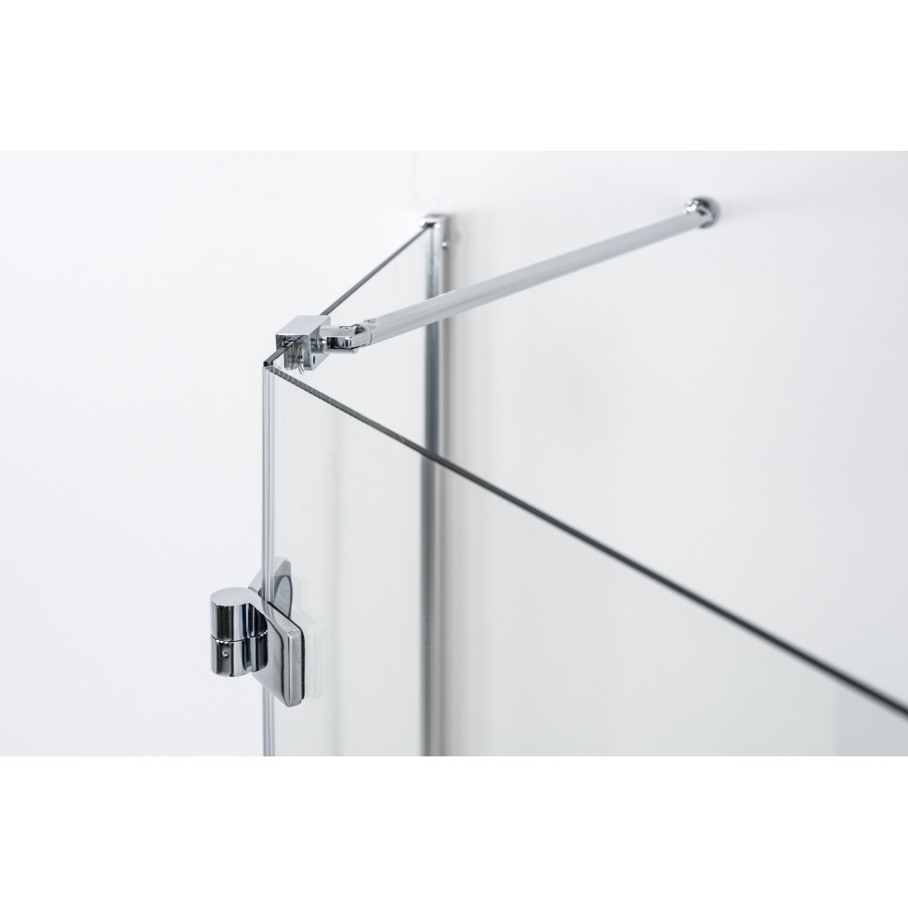 Brasta Glass Luka 80x80 dušo kabina, skaidrus stiklas 1