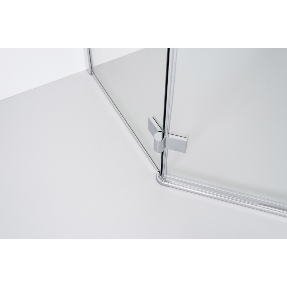 Brasta Glass Luka 80x80 dušo kabina, skaidrus stiklas 2