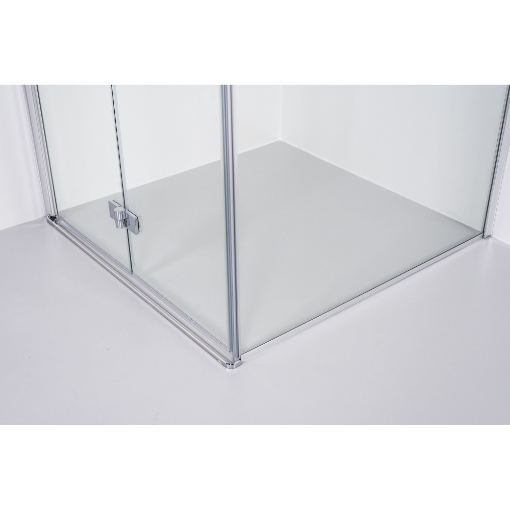 Brasta Glass Sandra 80x80 dušo kabina, tamsintas rudai stiklas 3 Brasta Glass Sandra 80x80 dušo kabina, tamsintas rudai stiklas 3
