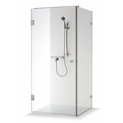 Brasta Glass Nora Quadro 80x80 dušo kabina, tamsintas rudai stiklas Brasta Glass Nora Quadro 80x80 dušo kabina, tamsintas rudai stiklas