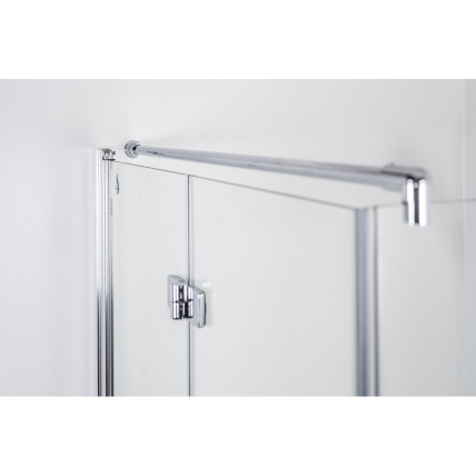 Brasta Glass Sandra 80x80 dušo kabina, tamsintas rudai stiklas 2