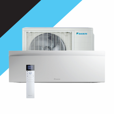 Daikin Emura šilumos siurblys FTXTJ30AW komplekte RXTJ30A