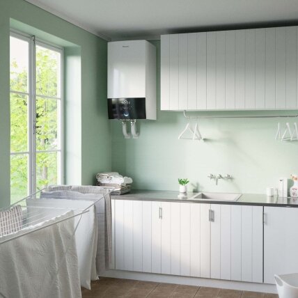 Daikin Altherma 3 R W oras-vanduo šilumos siurblys EBBX16D9W komplekte ERLA16DW17 galia 15.96 kW 4