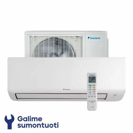 Daikin Sensira oro kondicionierius FTXF20F komplekte RXF20F Daikin Sensira oro kondicionierius FTXF20F komplekte RXF20F