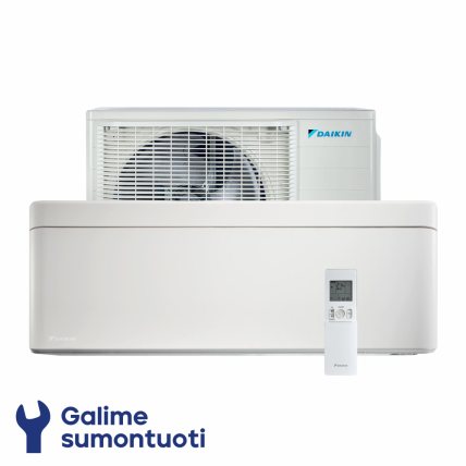 Daikin Stylish oro kondicionierius FTXA20CW komplekte RXA20A8