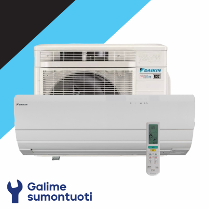 Daikin Ururu Sarara oro kondicionierius FTXZ50N komplekte RXZ50N 1 Daikin Ururu Sarara oro kondicionierius FTXZ50N komplekte RXZ50N 1