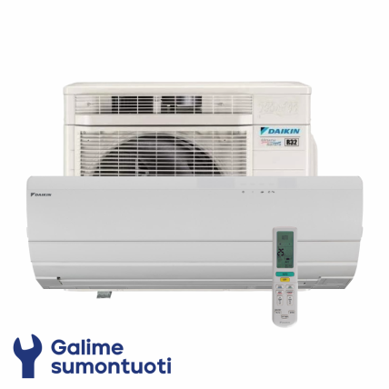 Daikin Ururu Sarara oro kondicionierius FTXZ50N komplekte RXZ50N