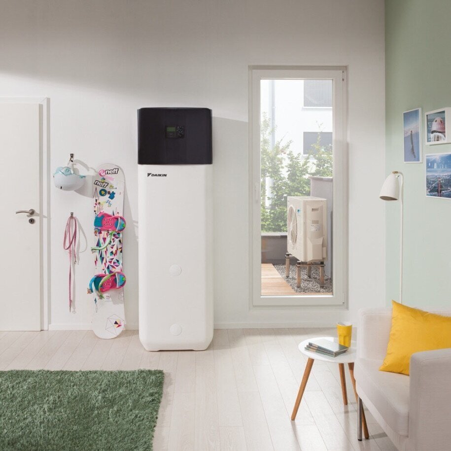 Daikin Altherma 3 R oras-vanduo šilumos siurblys su integruota 300 l talpa EBSX16P30D komplekte ERLA14DW1 galia 13.38 kW 4 Daikin Altherma 3 R oras-vanduo šilumos siurblys su integruota 300 l talpa EBSX16P30D komplekte ERLA14DW1 galia 13.38 kW 4