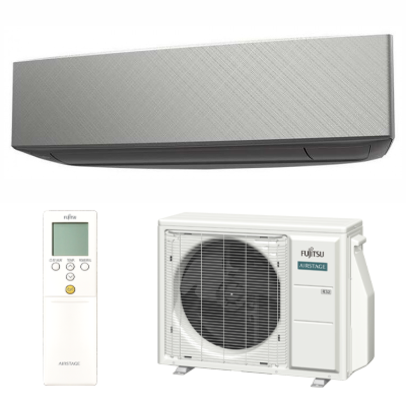 Fujitsu KETA oro kondicionierius ASEG07KETF(B) komplekte AOEG07KETA Fujitsu KETA oro kondicionierius ASEG07KETF(B) komplekte AOEG07KETA
