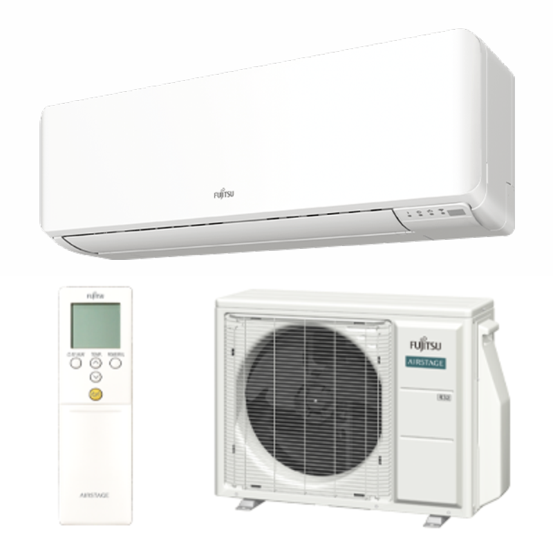 Fujitsu KMCF oro kondicionierius ASEH12KMCG komplekte AOEH12KMCG