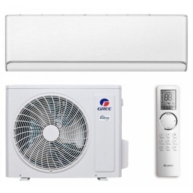 Gree Airy White oro kondicionierius GWH18AVDXE-K6DNA1A/I komplekte GWH18AVDXE-K6DNA1A/O