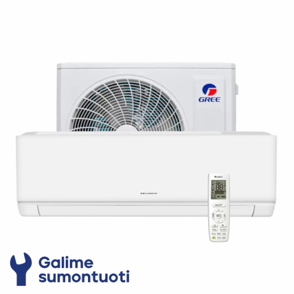 Gree Cosmo oras-oras šilumos siurblys GWH12AWCXB-K6DNA4A/I komplekte GWH12ATCXB-K6DNA1A/O