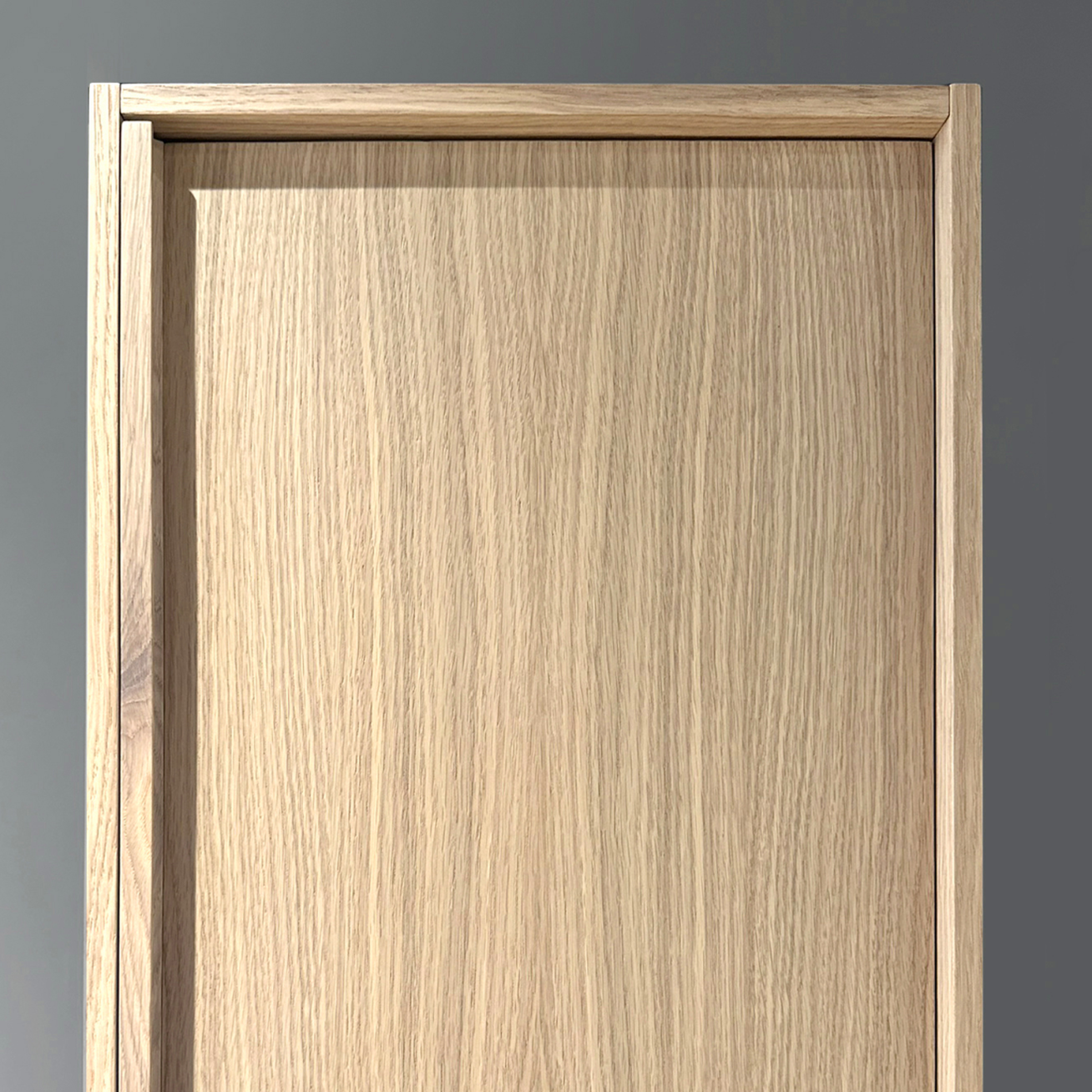 Kame Home aukšta vonios spintelė Varinio Ąžuolo Faneruotė TU/75-2-DB/N11-HM 5
