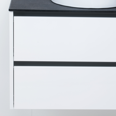 Kame City vonios spintelė 120 cm Balta Matinė BUD/12-3DR/D02P2
