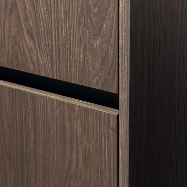 Kame City vonios spintelė 120 cm Rudas Ąžuolas BU/12-3DR/20P2