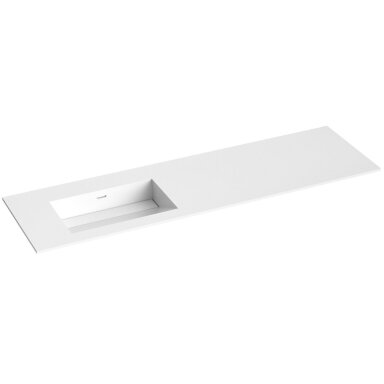 Kame Corian praustuvas Balta Matinė CN1614618-L-BS