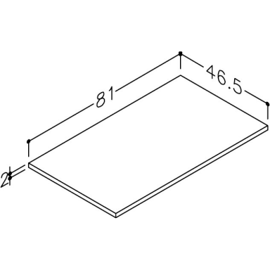 Kame Dekton stalviršis Dekton Black WP/8-3/D21