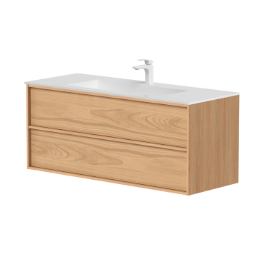 Kame Home vonios spintelė Natūralaus Ąžuolo Faneruotė BU/12-3DR/N05-HM Kame Home vonios spintelė Natūralaus Ąžuolo Faneruotė BU/12-3DR/N05-HM