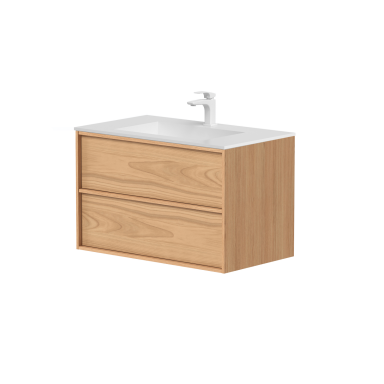 Kame Home vonios spintelė Natūralaus Ąžuolo Faneruotė BU/8-3DR/N05-HM Kame Home vonios spintelė Natūralaus Ąžuolo Faneruotė BU/8-3DR/N05-HM