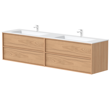 Kame Home vonios spintelė Natūralaus Ąžuolo Faneruotė BUC/20-3DR-DB/N05-HM Kame Home vonios spintelė Natūralaus Ąžuolo Faneruotė BUC/20-3DR-DB/N05-HM