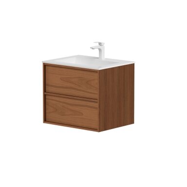 Kame Home vonios spintelė Varinio Ąžuolo Faneruotė BU/6-3DR/N11-HM Kame Home vonios spintelė Varinio Ąžuolo Faneruotė BU/6-3DR/N11-HM