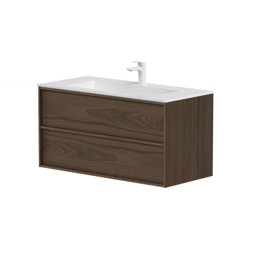 Kame Home vonios spintelė Rudo Ąžuolo Faneruotė BU/10-3DR/N07-HM Kame Home vonios spintelė Rudo Ąžuolo Faneruotė BU/10-3DR/N07-HM