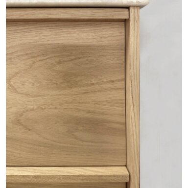 Kame Home vonios spintelė Varinio Ąžuolo Faneruotė BUD/20-3DR-DB/N11-HM Kame Home vonios spintelė Varinio Ąžuolo Faneruotė BUD/20-3DR-DB/N11-HM