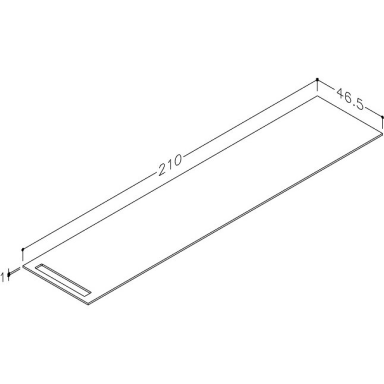 Kame HPL stalviršis Smėlio Akmuo WP-1/20-3/H15