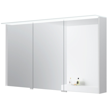 Kame Loft veidrodinė spintelė Balta Matinė MC3DML/120-70/D02-LFT