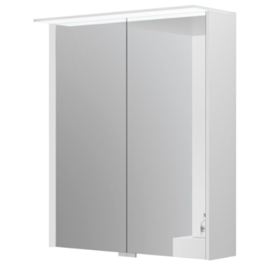 Kame Loft veidrodinė spintelė Balta Matinė MC3DML/60-70/D02-LFT