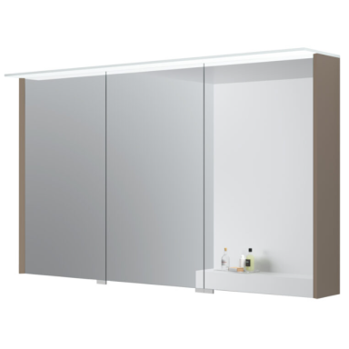 Kame Loft veidrodinė spintelė Kakavos Ruda MC3DML/120-70/D15-LFT