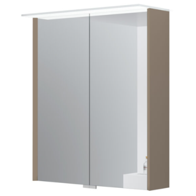 Kame Loft veidrodinė spintelė Kakavos Ruda MC3DML/60-70/D15-LFT