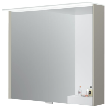 Kame Loft veidrodinė spintelė Pilkas Kašmyras MC3DML/80-70/D06-LFT