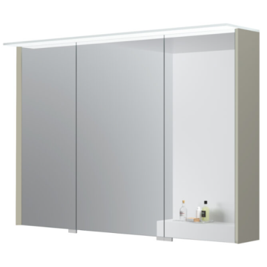 Kame Loft veidrodinė spintelė Pilkas Kašmyras MC3DML/100-70/D06-LFT