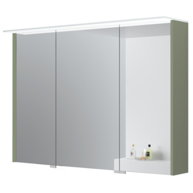 Kame Loft veidrodinė spintelė Savanos Žalia MC3DML/100-70/D14-LFT