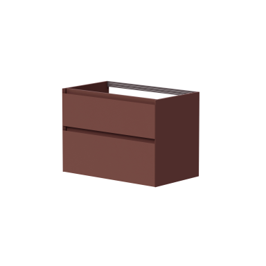 Kame Loft vonios spintelė Teracotta BU/8-3DR/D23-LFT