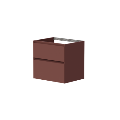 Kame Loft vonios spintelė Teracotta BU/6-3DR/D23-LFT