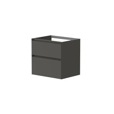 Kame Loft vonios spintelė Grafitas BU/6-3DR/D27-LFT