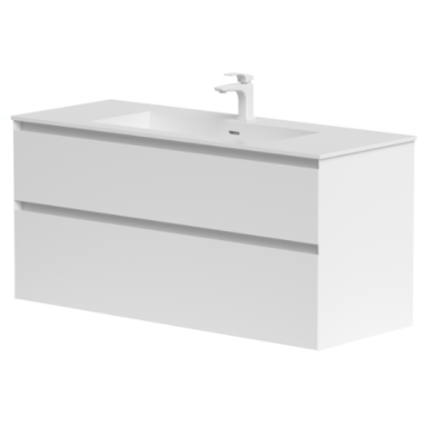 Kame Loft vonios spintelė Balta Matinė BU/12-3DR/D02-LFT