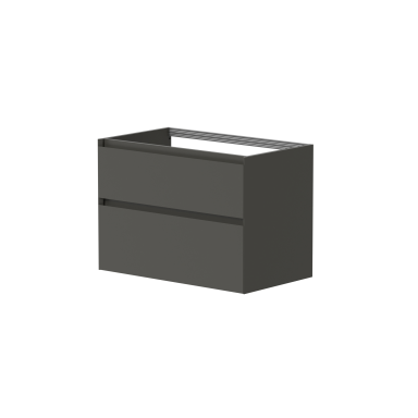 Kame Loft vonios spintelė Grafitas BU/8-3DR/D27-LFT