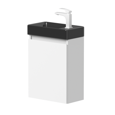 Kame Mini vonios spintelė Balta Matinė BU/40x22-L/D02-MN