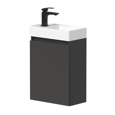 Kame Mini vonios spintelė Grafitas BU/40x22-L/D27-MN