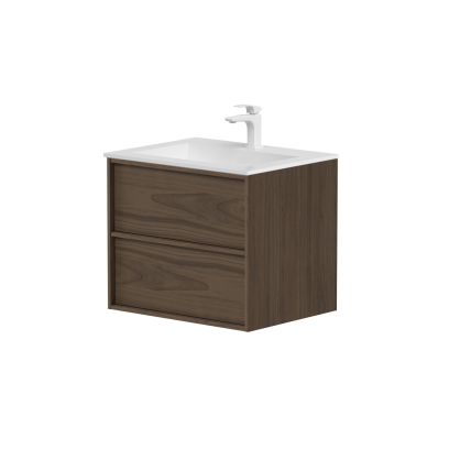 Kame Home vonios spintelė Rudo Ąžuolo Faneruotė BUC/6-3DR/N07-HM