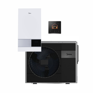 Midea M-Thermal Arctic šilumos siurblys oras vanduo HB-A160/CDS90GN8-B2 komplekte MHA-V16W/D2RN8-B2 galia 16.0 kW