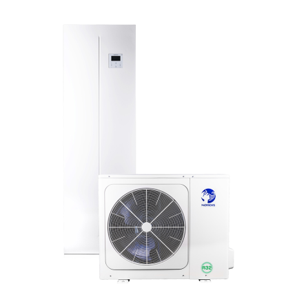 Nordis Optimus Pro šilumos siurblys oras vanduo HOP100/190IDU komplekte HOP6WODU galia 6.0 kW