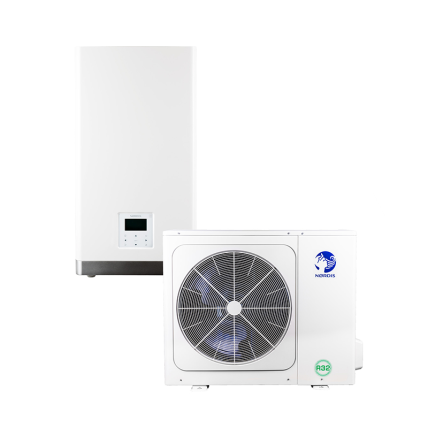Nordis Optimus Pro šilumos siurblys oras vanduo HOP100WIDU3 komplekte HOP8WODU galia 8.0 kW