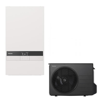 Panasonic šilumos siurblys oras vanduo WH-SDC0309K3E5 komplekte WH-UDZ07KE5 (R32) galia 7.0 kW Panasonic šilumos siurblys oras vanduo WH-SDC0309K3E5 komplekte WH-UDZ07KE5 (R32) galia 7.0 kW