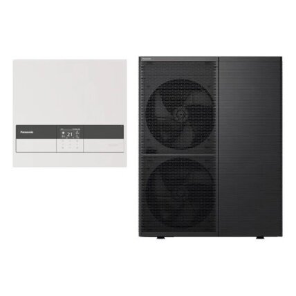 Panasonic T-CAP šilumos siurblys oras vanduo WH-SDC0316M9E8 komplekte WH-WXG09ME8 (R290) galia 9.0 kW Panasonic T-CAP šilumos siurblys oras vanduo WH-SDC0316M9E8 komplekte WH-WXG09ME8 (R290) galia 9.0 kW