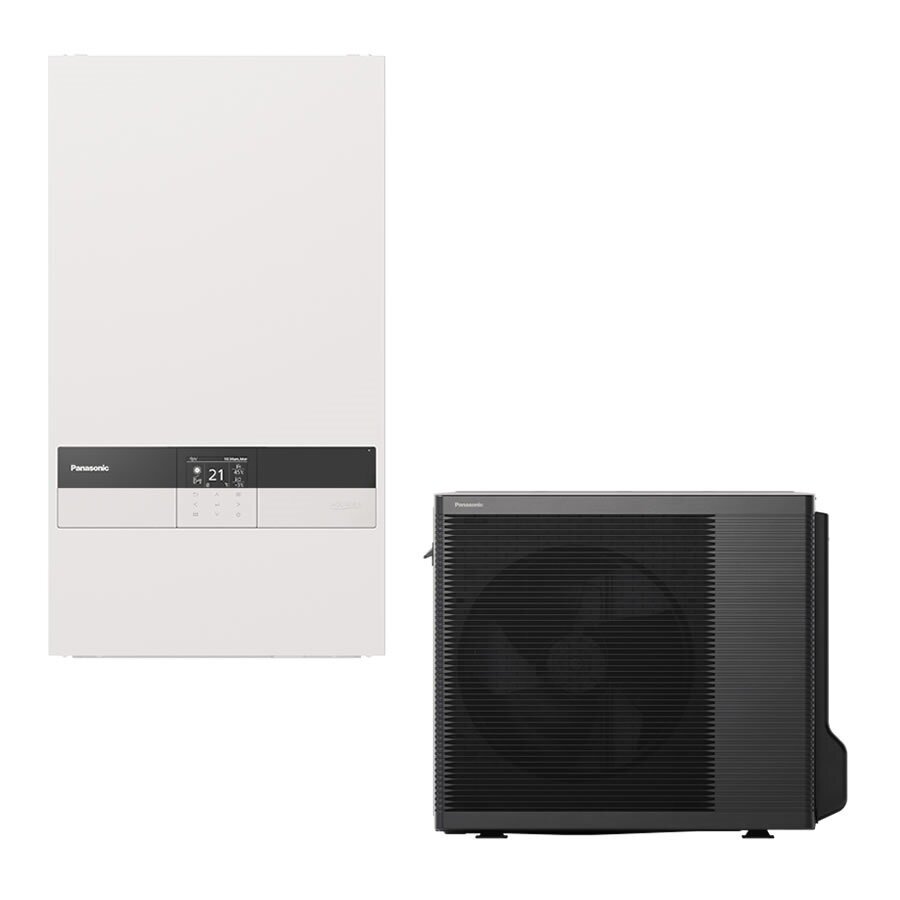 Panasonic šilumos siurblys oras vanduo WH-SDC0509L3E5 komplekte WH-WDG05LE5 (R290) galia 5.0 kW