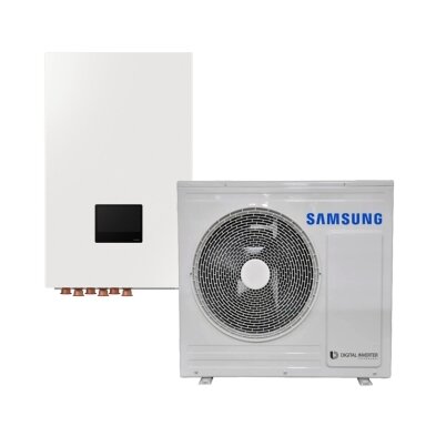 Samsung EHS Mono šilumos siurblys oras vanduo AE080RXYDGG/EU komplekte AE160DNYMPK/EU galia 8.0 kW